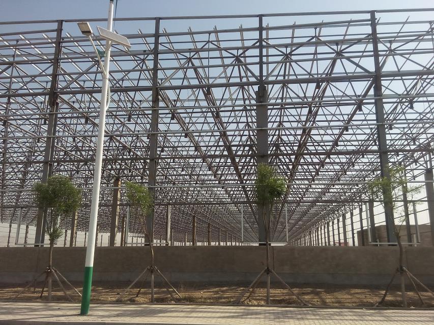 珠海汽车工业厂房网架